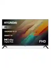 Телевизор Hyundai H-LED40BS5002, FULL HD, черный, СМАРТ ТВ, Android TV, 40"