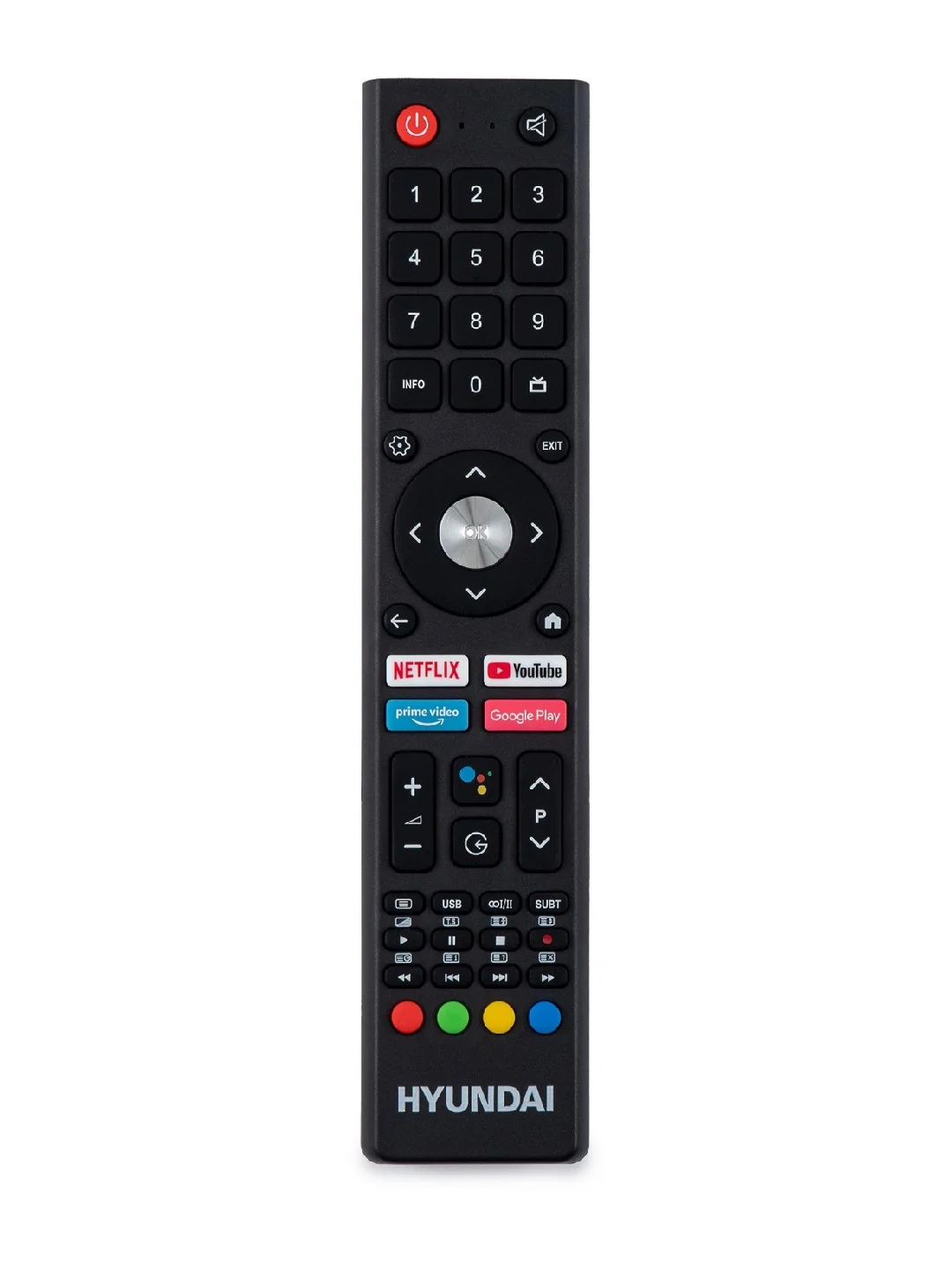 Телевизор Hyundai H-LED40BS5002, FULL HD, черный, СМАРТ ТВ, Android TV, 40"