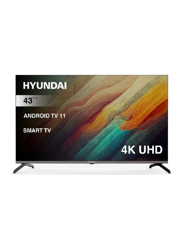 43" Телевизор Hyundai H-LED43BU7006, 4K Ultra HD, черный, СМАРТ ТВ, Android TV