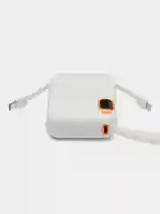 Белый повербанк 20000mah / внешний аккумулятор / Power Bank