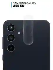 Прозрачный стекло на камеру для Samsung Galaxy S24 Ultra/S24+/S24/A55/A35 5G защитное ROSCO, 2 вида