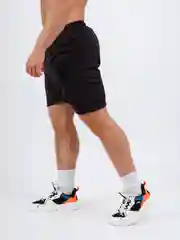 Черный шорты мужские спортивные, черные