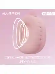 Розовый беспроводные накладные BT наушники HARPER HB-416
