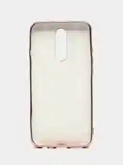 Оранжевый чехол для Xiaomi Redmi 8, силиконовый, с окантовкой
