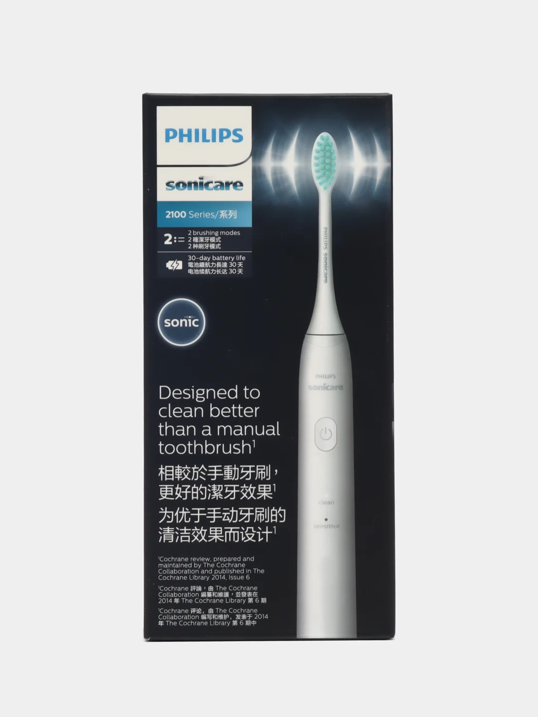 Белый электрическая зубная щетка Philips