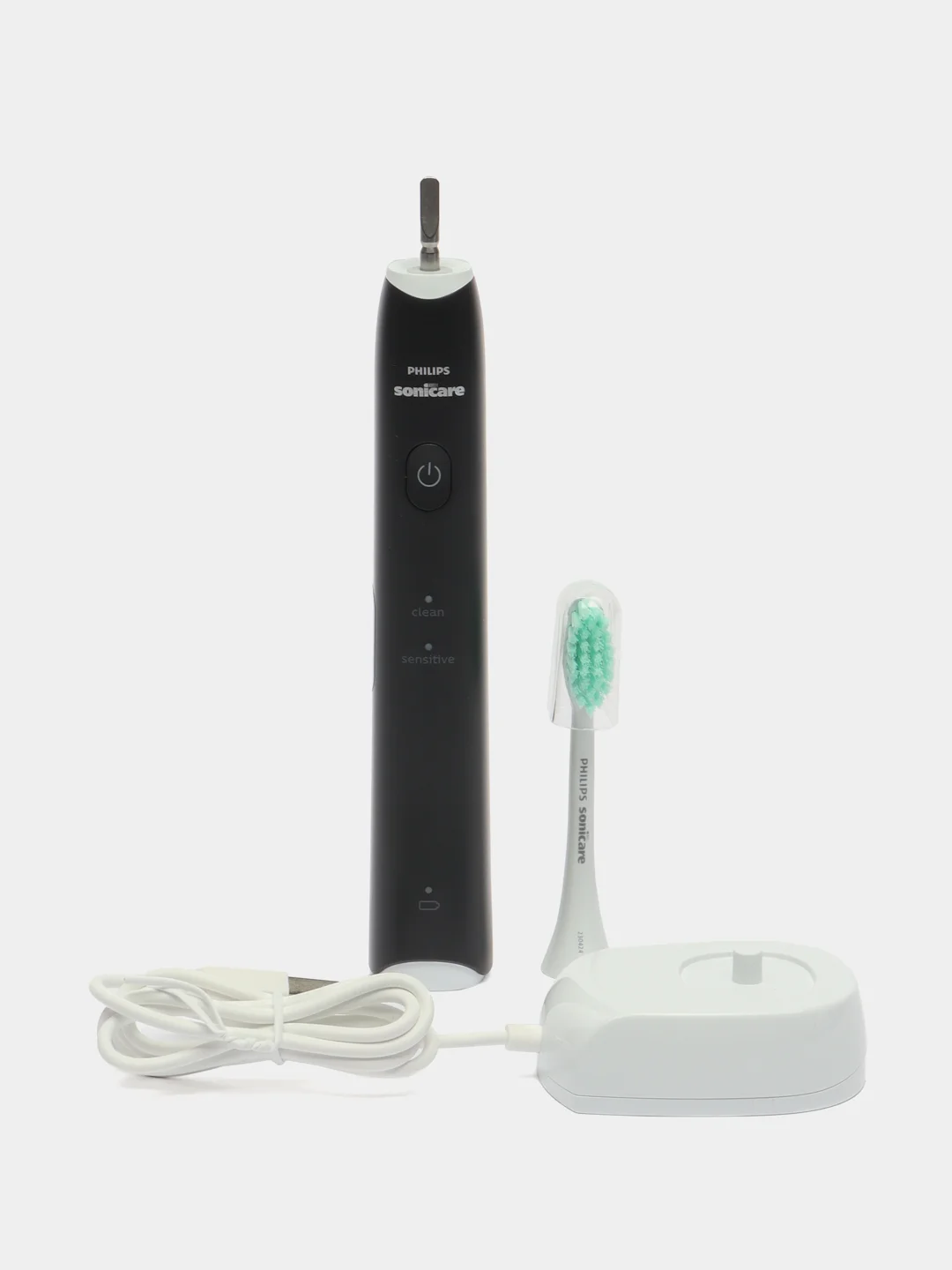 Черный электрическая зубная щетка Philips
