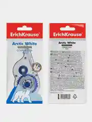 Корректирующая лента ErichKrause Arctic white, 5 мм х 8 м, 1 штука