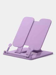 Подставка для книг пластиковая ErichKrause Pastel Bloom, фиолетовый