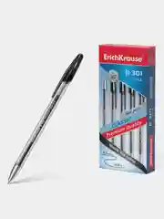 Ручка гелевая ErichKrause R-301 Gel Stick Classic,  0.5 мм, цвет чернил черный, 12 штук