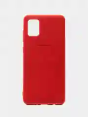 Красный чехол leather case для Samsung A31