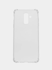 Чехол прозрачный, силиконовый для Samsung j8 2018