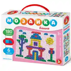 Мозаика Десятое королевство "Башня", фигурная, 180 деталей
