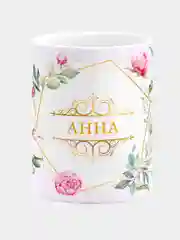 Кружка керамическая Анна принт Цветы
