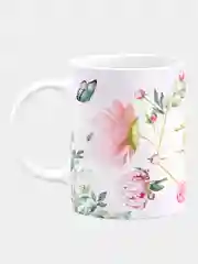 Кружка керамическая Юлия принт Цветы