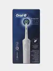 Электрическая зубная щетка Oral-B Vitality Pro Protect X Clean белая
