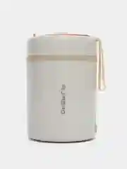 Белый портативный электрический ланч-бокс-контейнер, термос USB Type-C, подогреватель