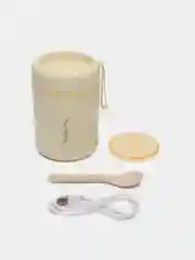 Слоновая кость портативный электрический ланч-бокс-контейнер, термос USB Type-C, подогреватель