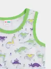 Лайм майка детская для мальчика, комплект майка и трусы,нижнее белье хлопок для малышей