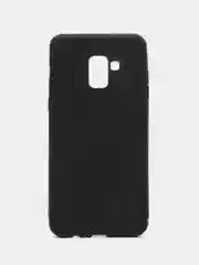 Черный силиконовый чехол TPU для Samsung A8+ / A8 Plus