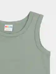 Мятный комплект майка и трусы для мальчика однотонный, хлопковое нижнее белье для малышей