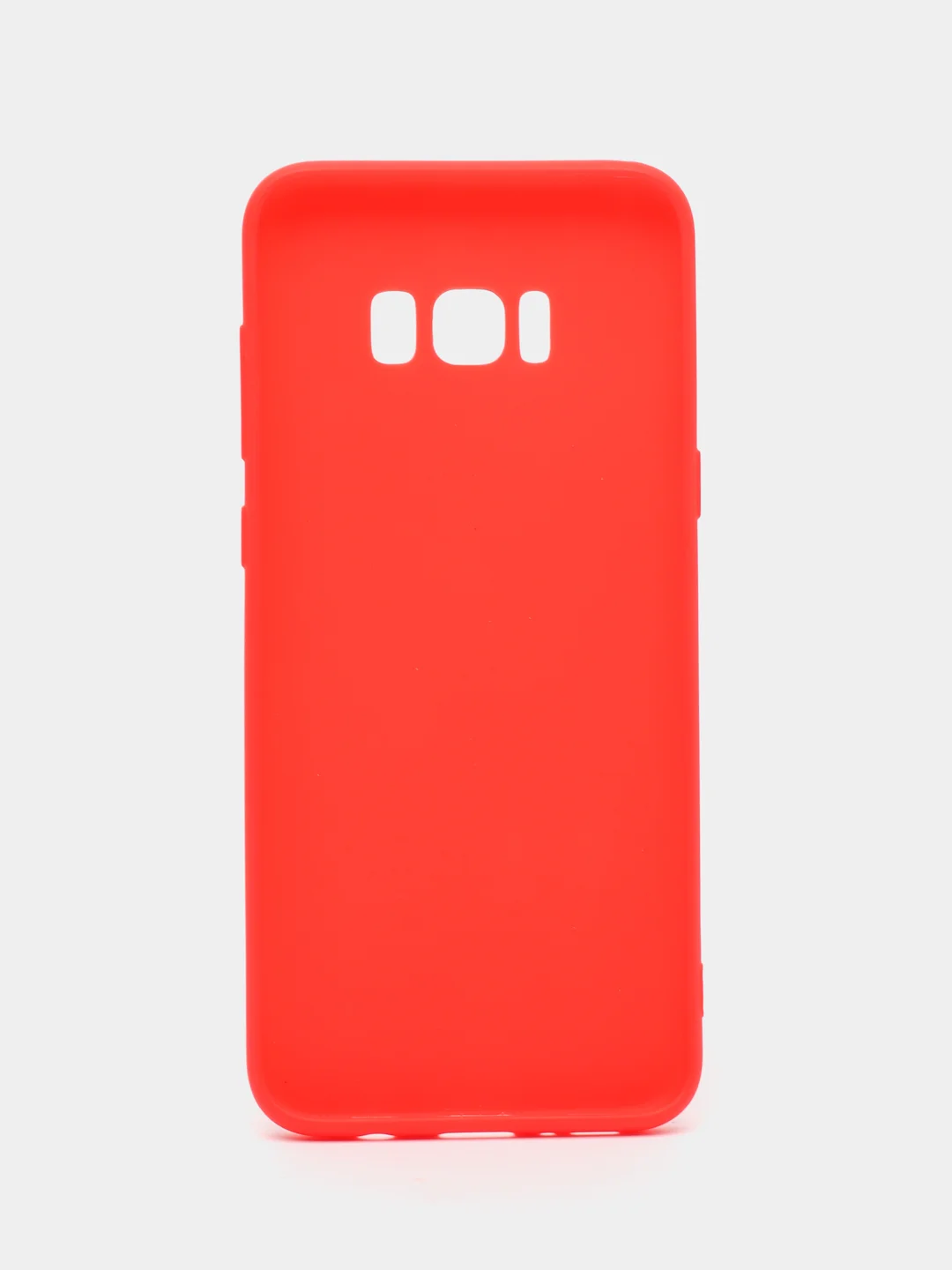 Красный силиконовый чехол TPU Samsung S8 Plus