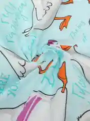 Постельное белье детское 1.5 спальное Поплин ivSubelIa "Гуси-мята", 50x70