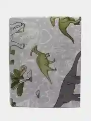 Постельное белье детское 1.5 спальное Поплин ivSubelIa "Эра-динозавров", 50x70
