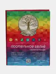 Постельное белье 1,5 сп / 2 спальное / евро / семейный Поплин ivSubelIa "Вишня", 70x70