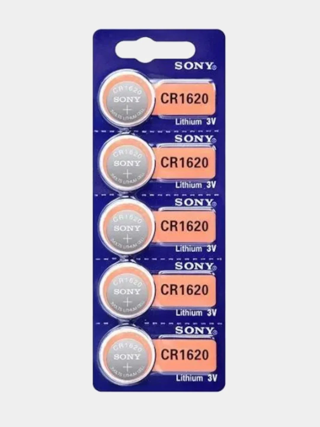 Батарейки Sony, литиевые 3V, таблетка CR2450/1220/1616/1620/1632/2016/2025/2032/2430