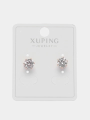 Сережки-гвоздики Swarovski, серьги сваровский, серьги с кристаллами