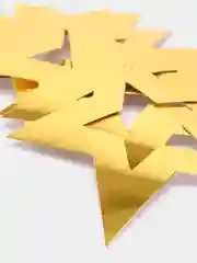 Золотой гирлянда растяжка звезды
