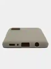Пастельно-коралловый силиконовый чехол для Samsung A41