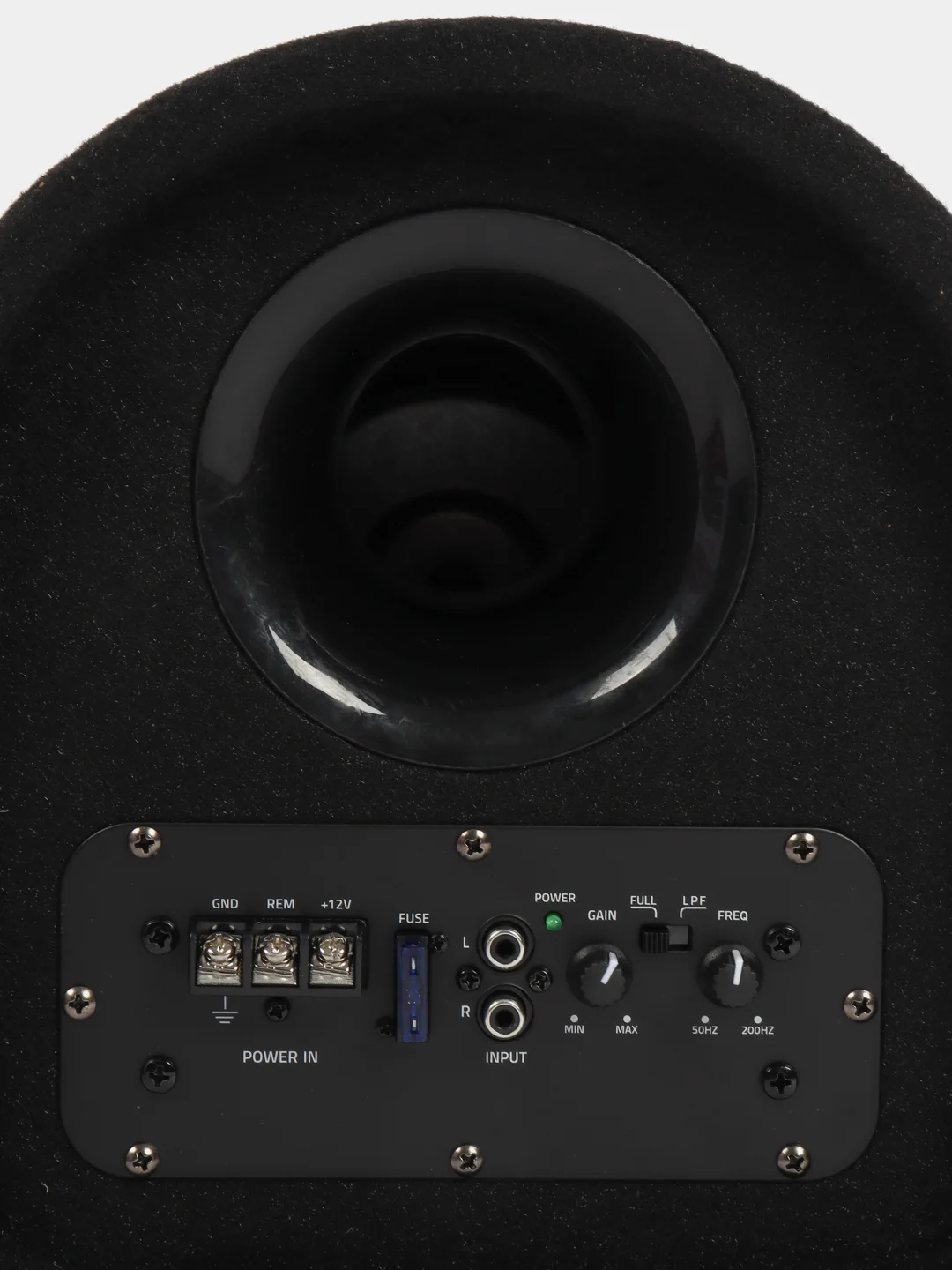 Черный активный сабвуфер dv-Pioneer 6"/8"/10" дюймов (встроенный усилитель)