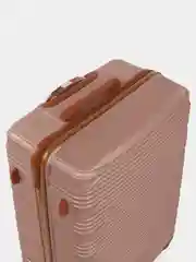 Конфетный пластиковый чемодан на колесах с кодовым замком