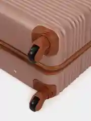 Конфетный пластиковый чемодан на колесах с кодовым замком