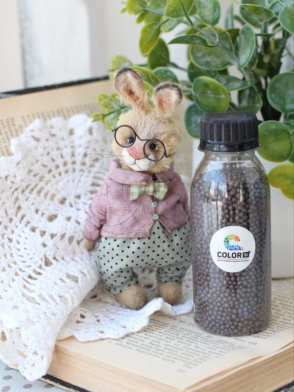Наполнитель для игрушек и кукол, металлический, 1 кг, фракция 2,2 мм