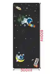 Черный коврик для компьютерной мыши игровой, офисный