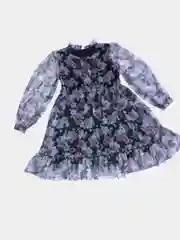 Розовый платье нарядное праздничное с рукавом