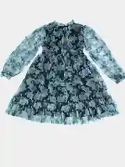Зеленый платье нарядное праздничное с рукавом