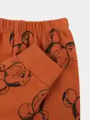 Коричневый детский спортивный костюм из хлопка "Микки Маус", с брюками