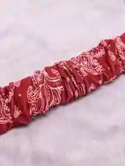 Белый бандана,косынка летняя на резинке