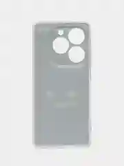 Черный чехол на Infinix Smart 8 Plus / Инфиникс Смарт 8 Плюс прозрачный, с рисунком