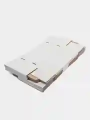 Коробка крафт самосборная Д16xШ23xВ10 см для упаковки подарка