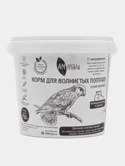 Корм сухой для попугаев и птиц AMmals 750 гр. для волнистых, мелких и средних, канареек