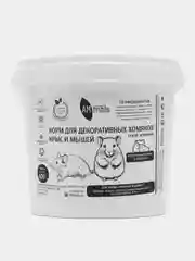 Корм сухой для хомяков AMmals 600 гр. для грызунов и крыс. Еда, лакомство и витамины