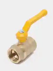 Кран газовый шаровый, латунь, ручка Галлоп 15,20,25