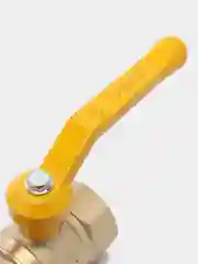 Кран газовый шаровый, латунь, ручка Галлоп 15,20,25