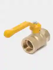 Кран газовый шаровый, латунь, ручка Галлоп 15,20,25