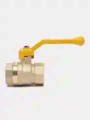 Кран газовый шаровый, латунь, ручка Галлоп 15,20,25
