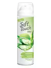 Soft Touch Гель для бритья увлажняющий с Алоэ для чувствительной кожи, 200 мл